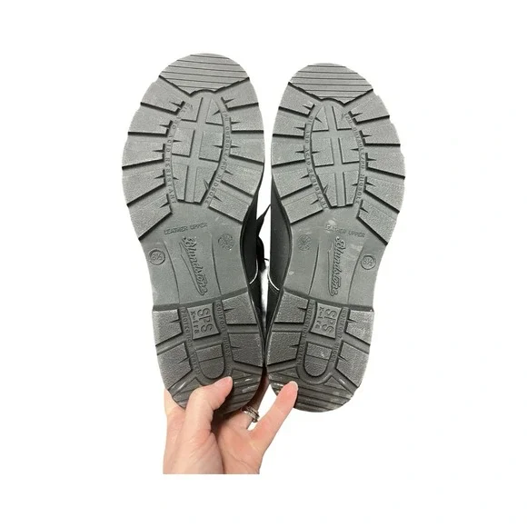 Blundstone Women's Leather Thermal Lace Up Boots 1465 BLACK US 8.5 NWOB - Picture 4 of 5